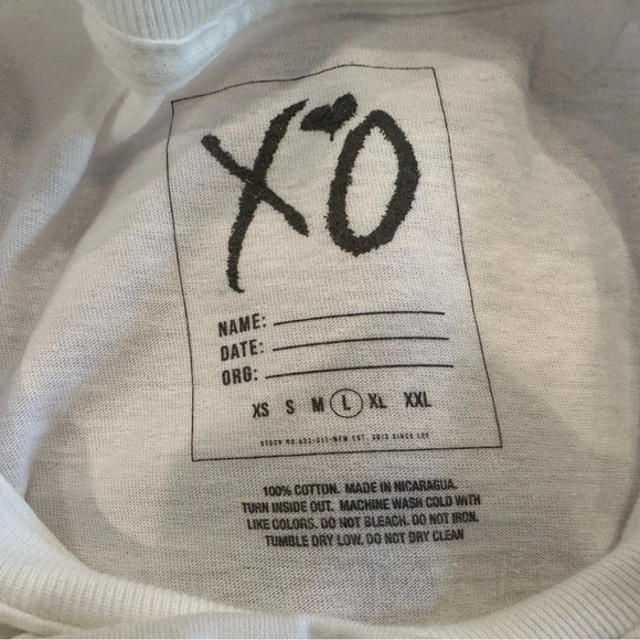 THE Weeknd XO Men’s VIP After Hours Til Dawn 2022 Global Stadium Tee Size L - Picture 8 of 10